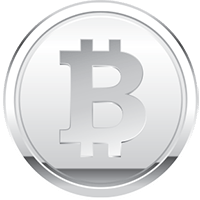 Bitcoin Silver Logo