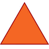 Triangles Coin Logo