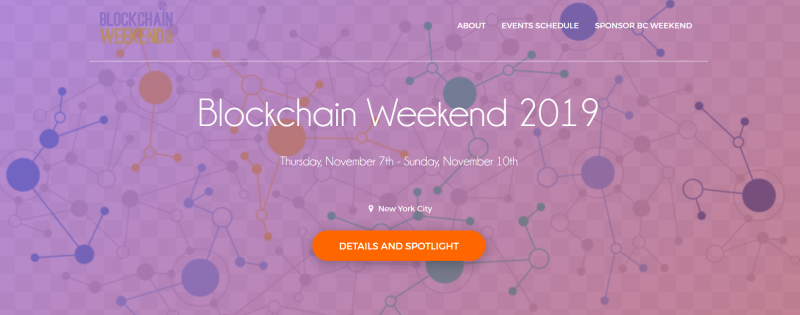 Blockchain Weekend NYC