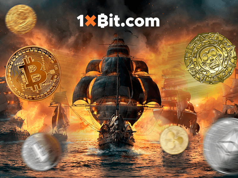 1xBit Lets You Win Free Crypto Through the “Freebooter Treasure” Tournament