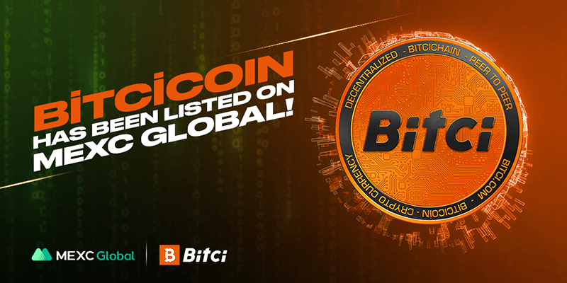 Bitcicoin is now on MEXC Global: Trading started on December 26
