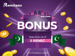 Bonus program from Remitano Exchange for Pakistan users