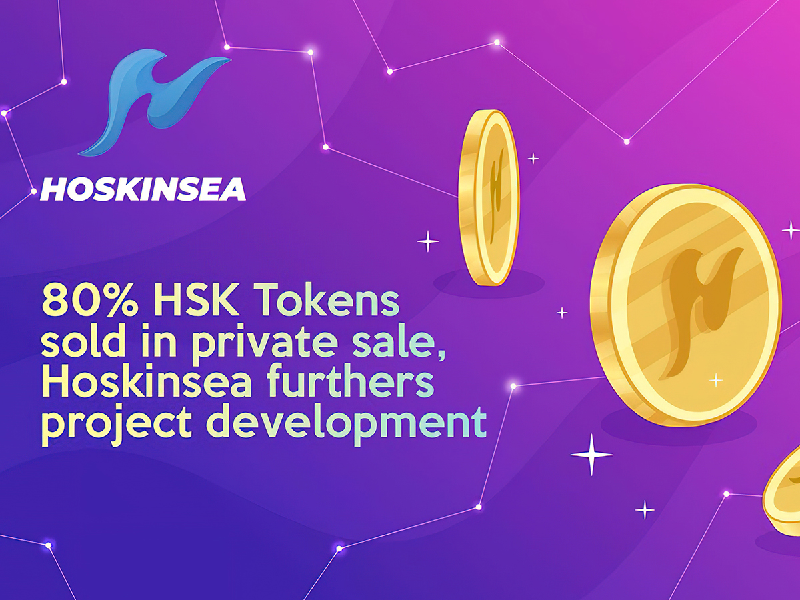 Cardano News: Hoskinsea sells out 80% allocated token as the private sale ends in a few hours