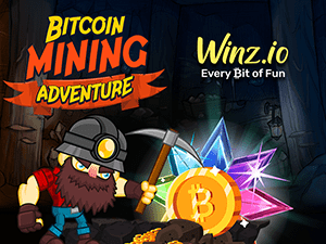 Winz Announces Bitcoin Mining Adventure Winner; Another Bitcoin Ready to Be Won!