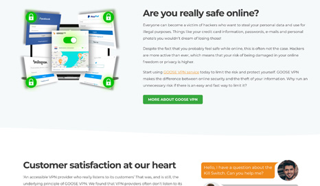 Goose VPN Screenshot 2