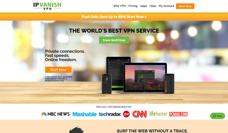 IPVanish Screenshot