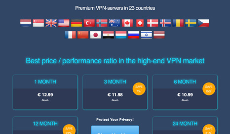 Perfect Privacy Screenshot 2