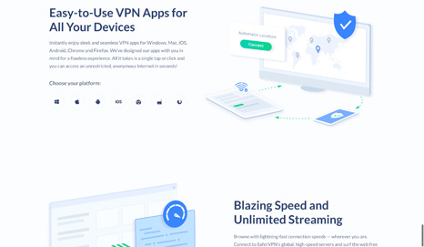 SaferVPN Screenshot 2