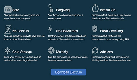 electrum vs bitcoin core